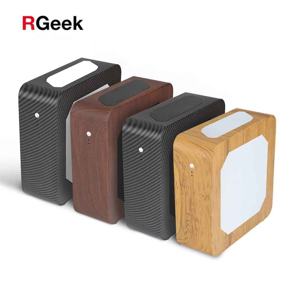 RGeek Customize Newest Design Aluminum Vertical Horizontal Mini ITX PC Case for ITX 17*17  motherboard