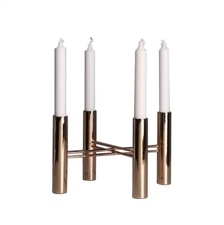 Modern Taper Candlestick Holders Wedding Bar Party Living Room Decor Candle