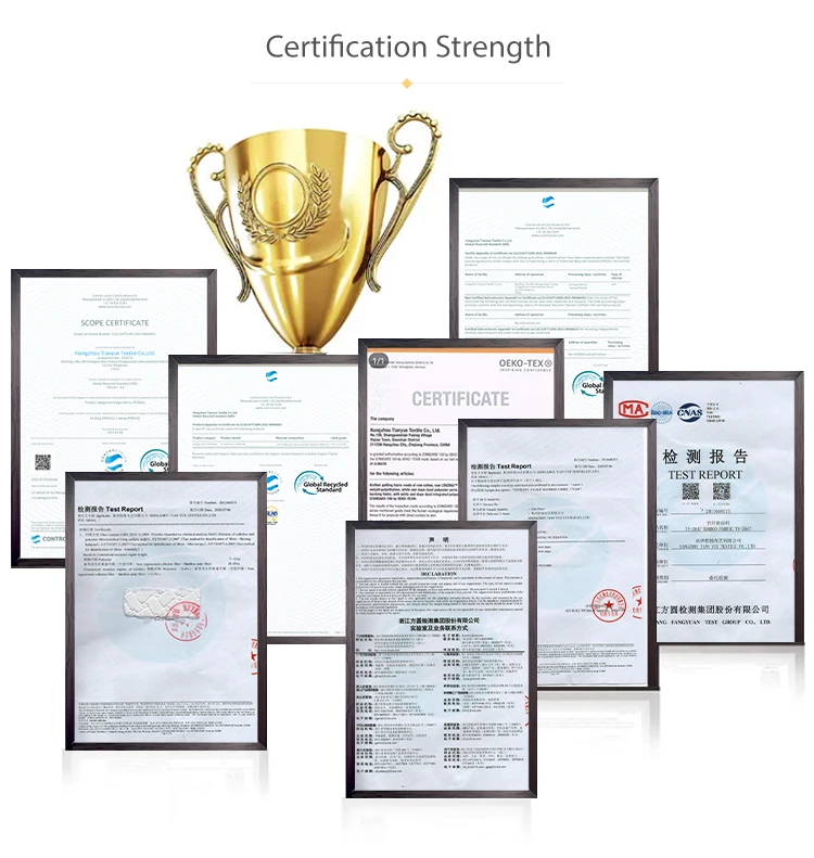 High Quality Popular Design Polyester Jacquard Knitted Fabric for Mattress Pad Mattress Protector