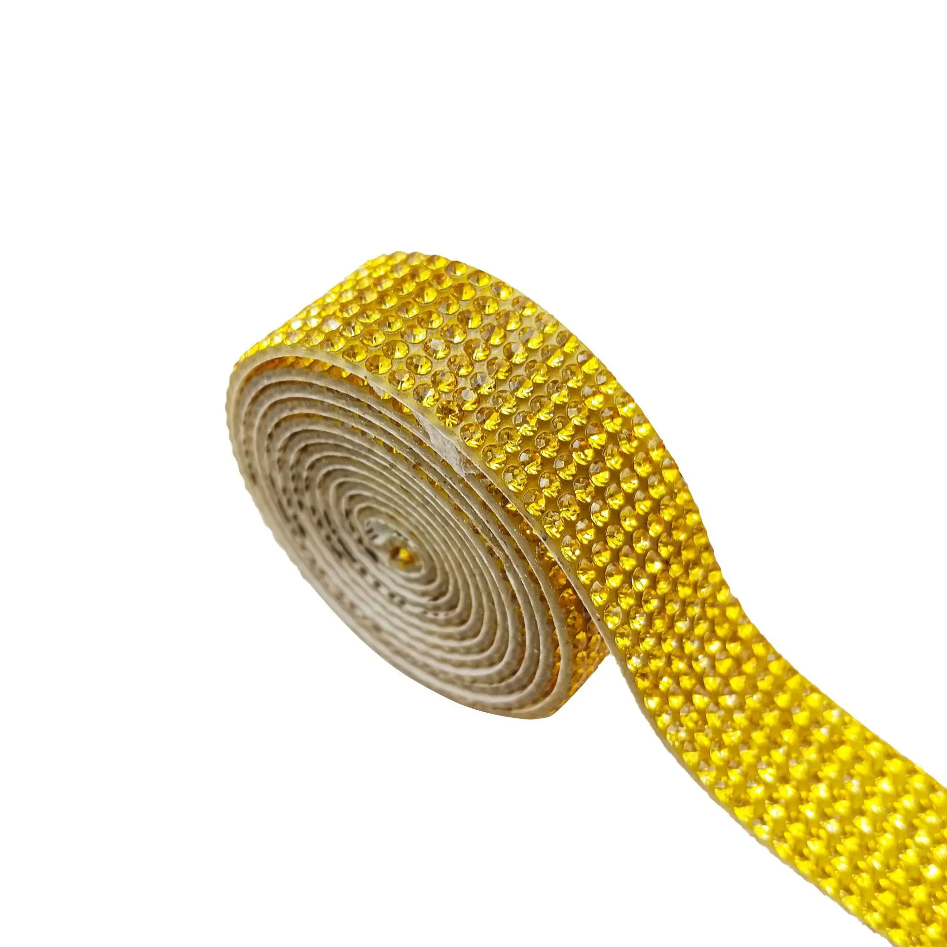 Cheap Price Clean and Flawless Custom Rhinestone Belts Metal Rhinestone Sheet  Rhinestone Tape Trim