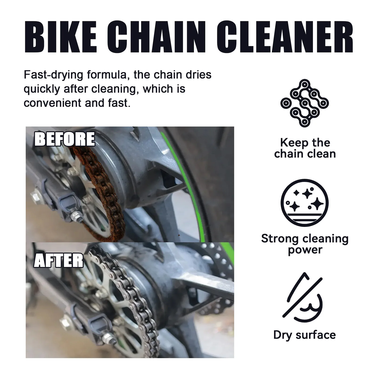 Wholesale bicycle chain cleaning agent mountain bike transmission cleaning and maintenance oil maintenance rust remover