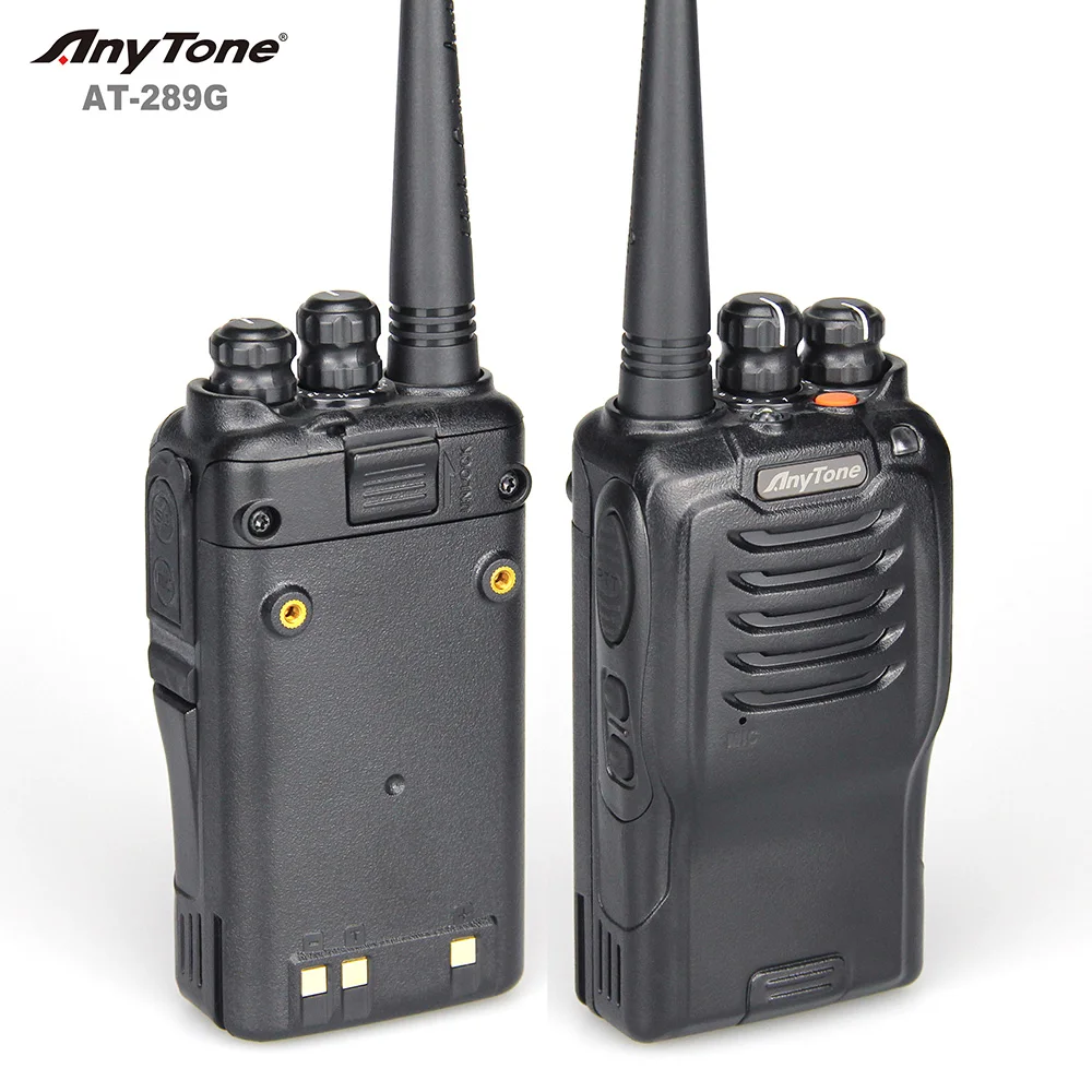 Anytone AT-289G high power portable transceiver walkie talkie radio long range two way radio