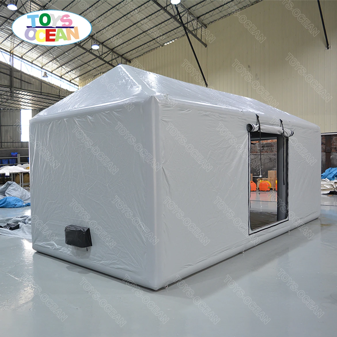 Custom high quality PVC car cover inflatable garage car tent frame structure