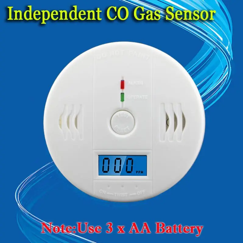 Wholesale Co Sensor Work Alone Built-In 85Db Siren Sound Independent Carbon Monoxide Poisoning Warning Alarm Detector