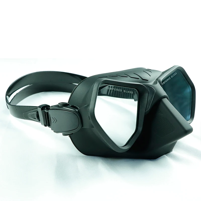 2024 Newest Snorkel Set Snorkeling Gear Adults Diving Goggles Mask Low Volume Wolf diving mask