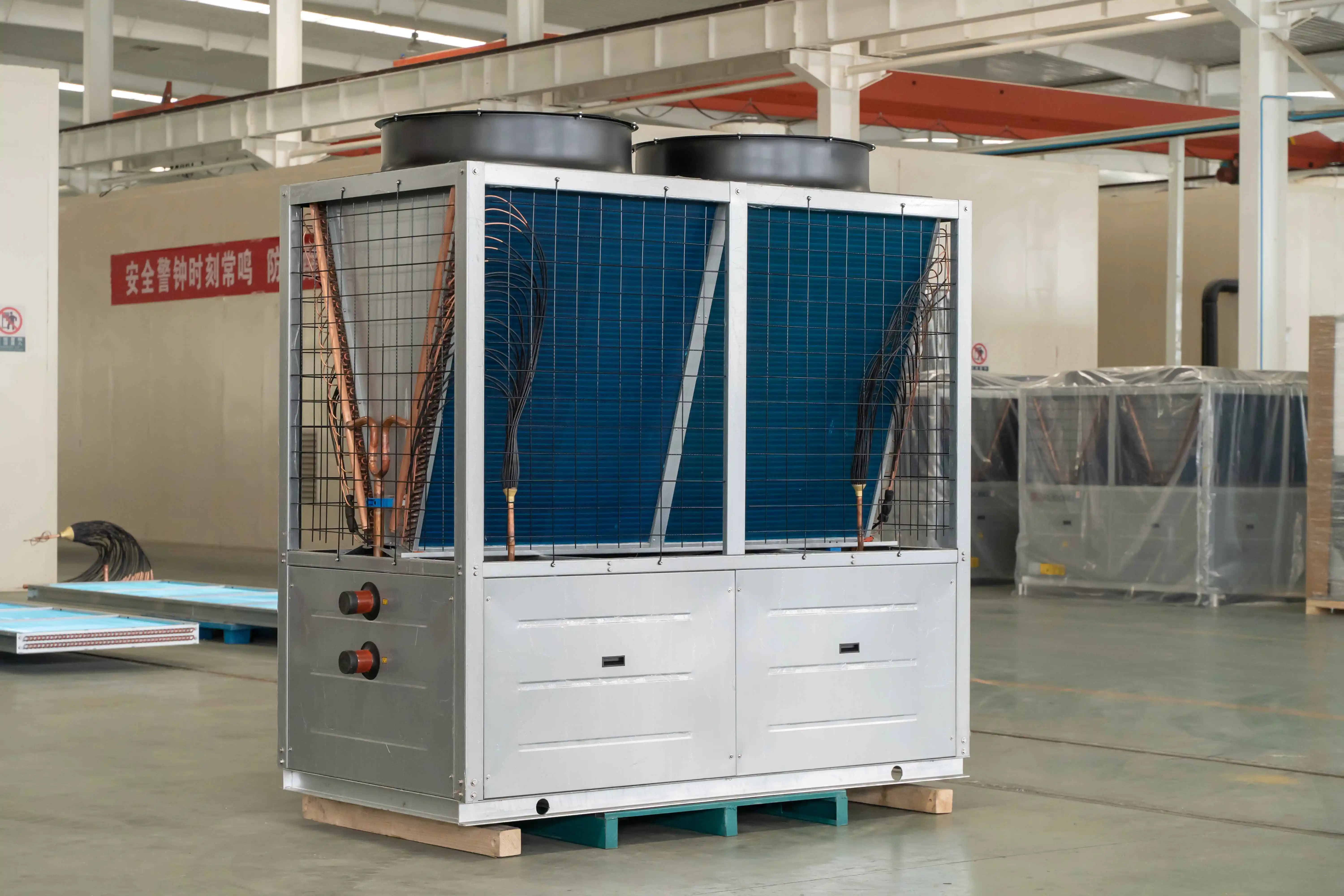 Industrial Air Cooled Chiller Scroll Water Chiller Units For Hotel Bannk Work office area