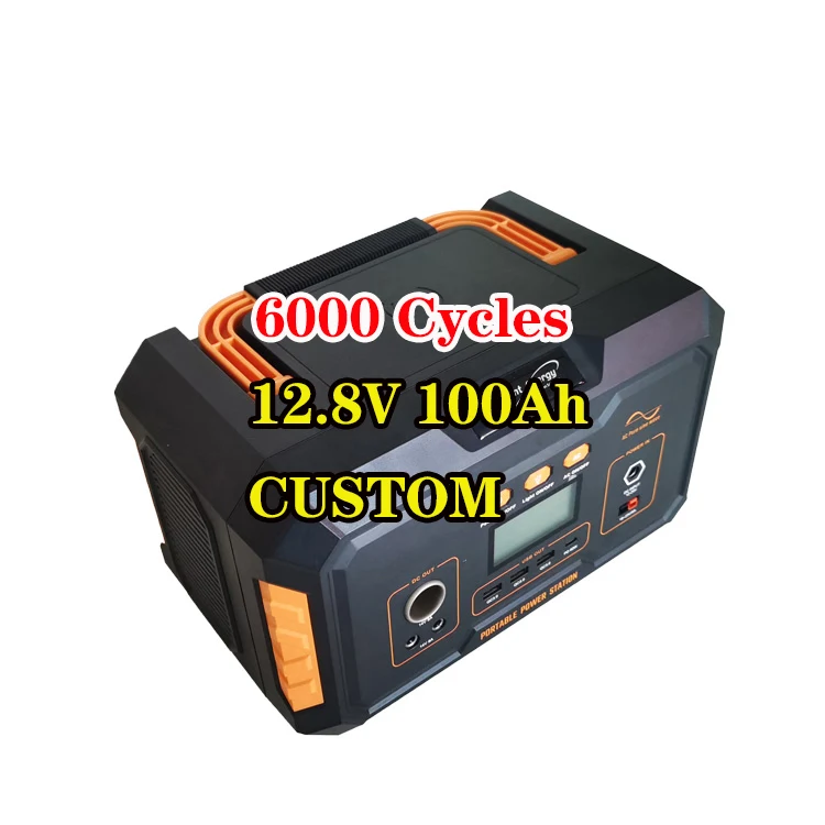 Custom energy storage power supply 1200wh household energy storage 12.8v 100ah outdoor portable energy storage power station
