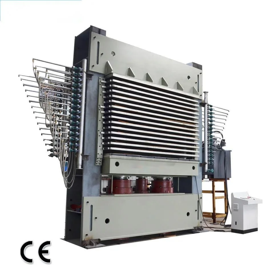 jinlun hot sale plywood hot press 15 layers machine