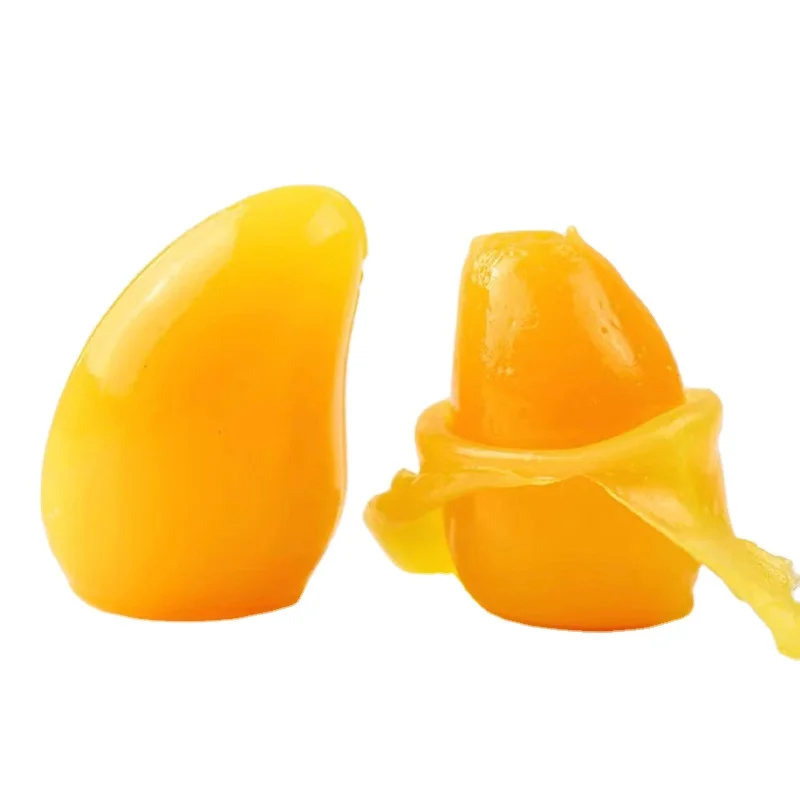 Holeywood 3D 5G Soft Candy Fruity Flavored Purple Grape Green Mangostrawberry & Peach Peeling Mango Bagged Candy