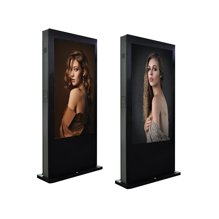 
43 55 65 optional size smart advertising display outdoor LCD digital signage 