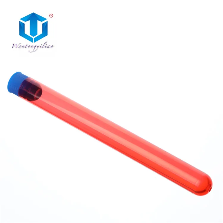  Термостойкие прозрачные пластиковые пробирки для лабораторных исследований