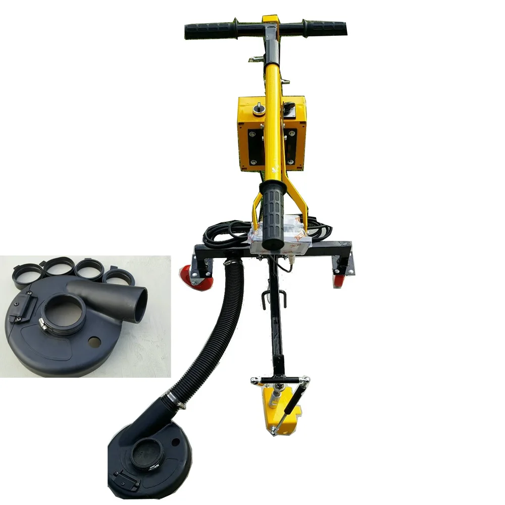 small stand up hand held walk behind  edger concrete terrazzo floor corner edge grinder