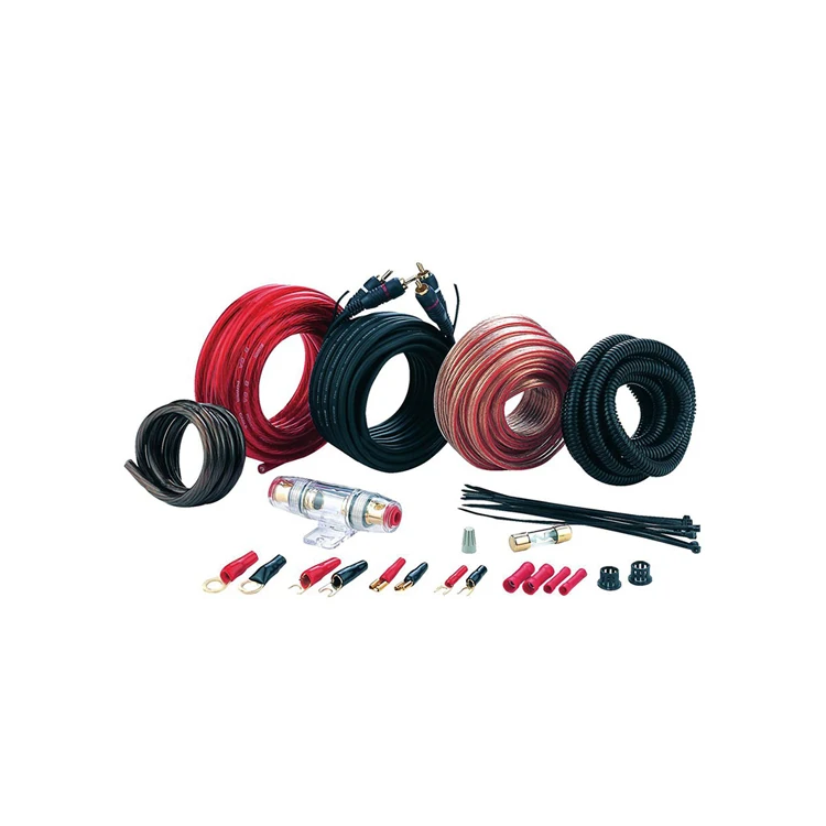 PSK8 High Quality  OFC CCA Car Amplifier Wiring Kit AMP wiring kit Amp Install Wiring Kit