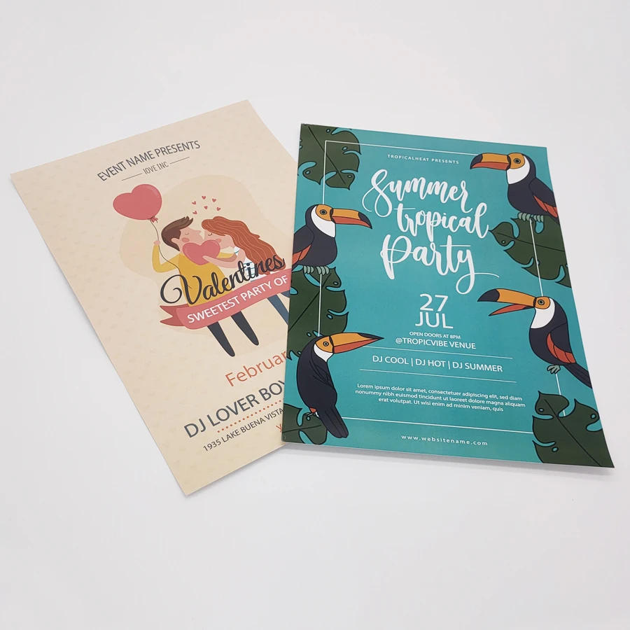 Индивидуальный дизайн, флаеры, печать, индивидуальный плакат, флаеры, бумага