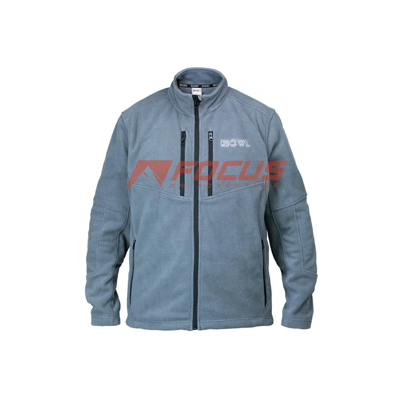 Демисезонная дешевая флисовая уличная куртка OEM, повседневная термокуртка на молнии, легкая модная флисовая куртка