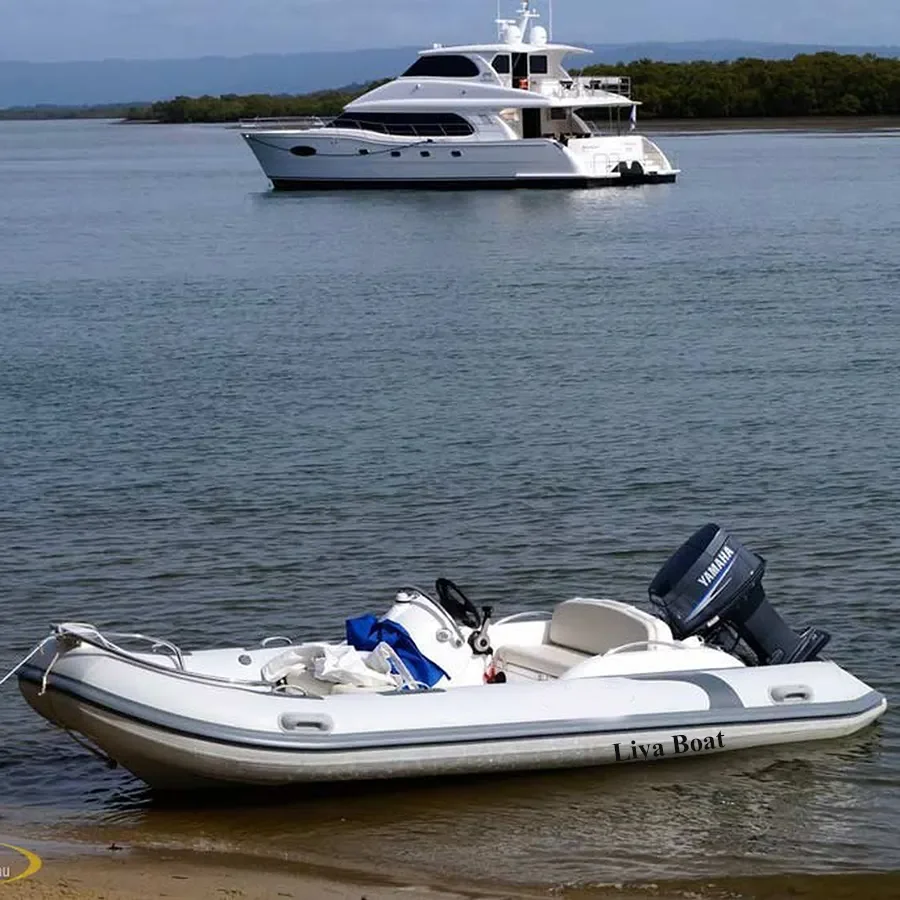 14-футовая надувная лодка Liya hypalon производство по китайской цене
