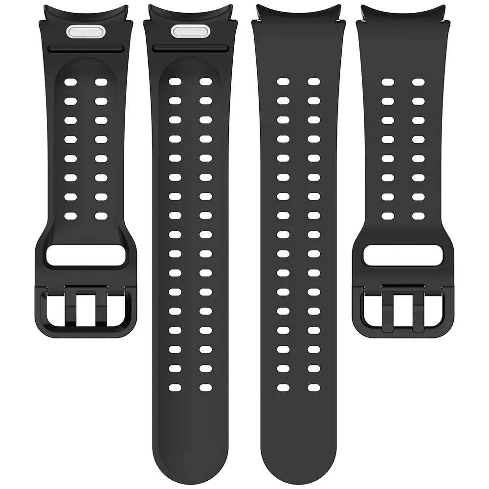 20mm Push button Silicone strap For Samsung Galaxy watch7 Silicone watchband For Samsung Galaxy Watch4/5/6 Quick Button strap