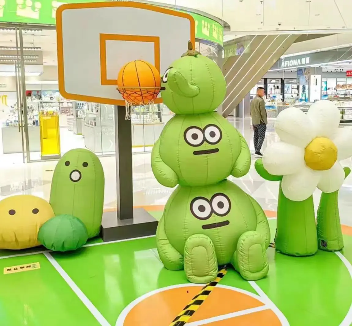 Outdoor Advertising Inflatable Standing Cartoon Model Mascot Animal Toy