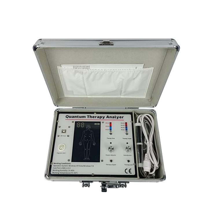 Portable electrode pads therapy with great price quantum magnetic resonance analyzer