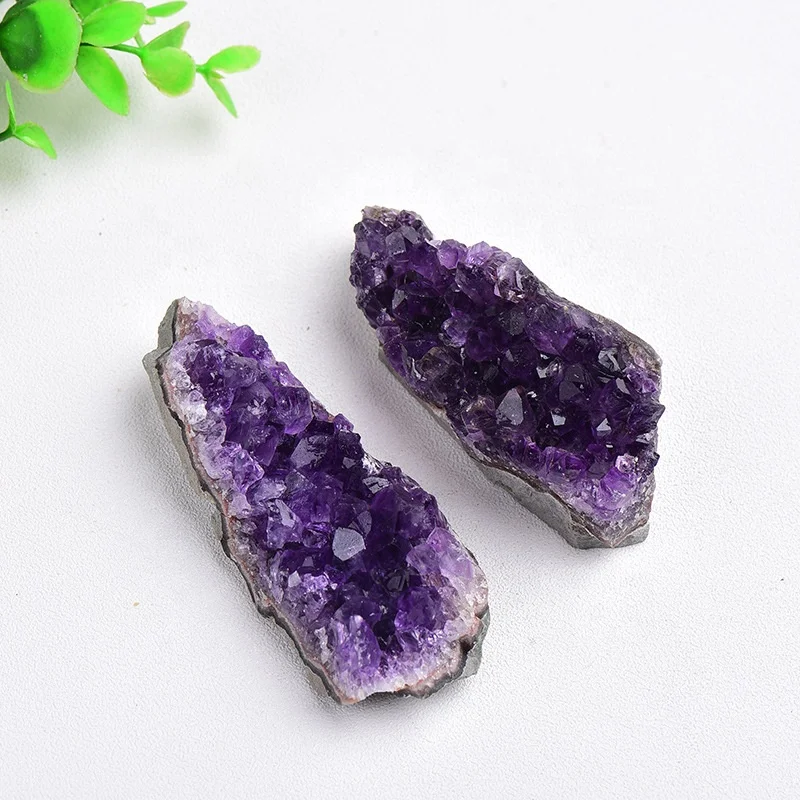 Wholesale High Quality Natural Crystal Healing Stones Geode Pieces Raw Dark Purple Amethyst Clusters for Decoration