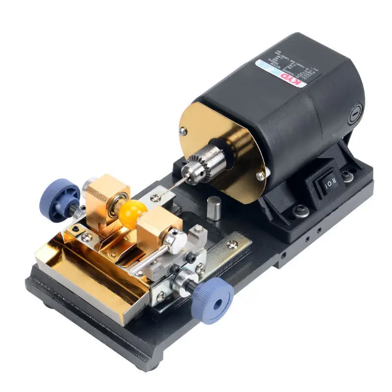 Buddha bead wood bead piercing wax bead drilling stepless speed regulation pearl drilling machine