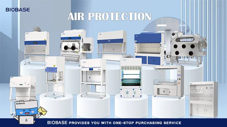 BIOBASE Class III Biological Safety Cabinet BSC-1500IIIX-H Pass Box Biosafety Cabinet for Laboratory