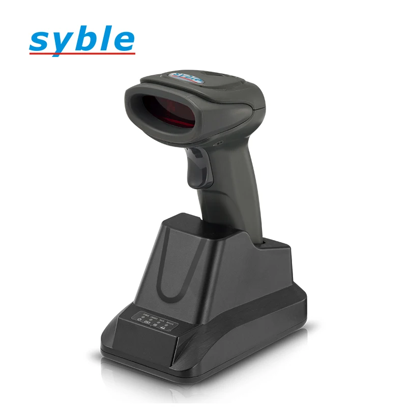 2.4G Wireless With Charge Pedestal Cordless Barcode Scanner