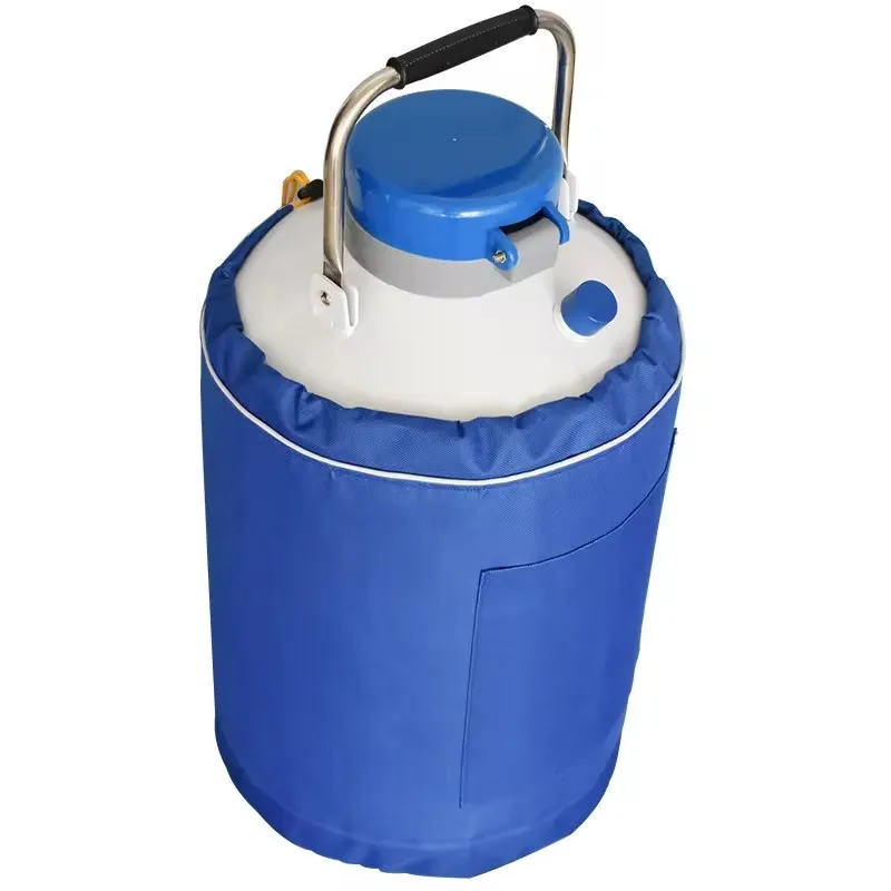 Mini Microbulk Tank Liquid Nitrogen ln2 Container 6 Liter Artificial Pigs Cow Semen Tank Small
