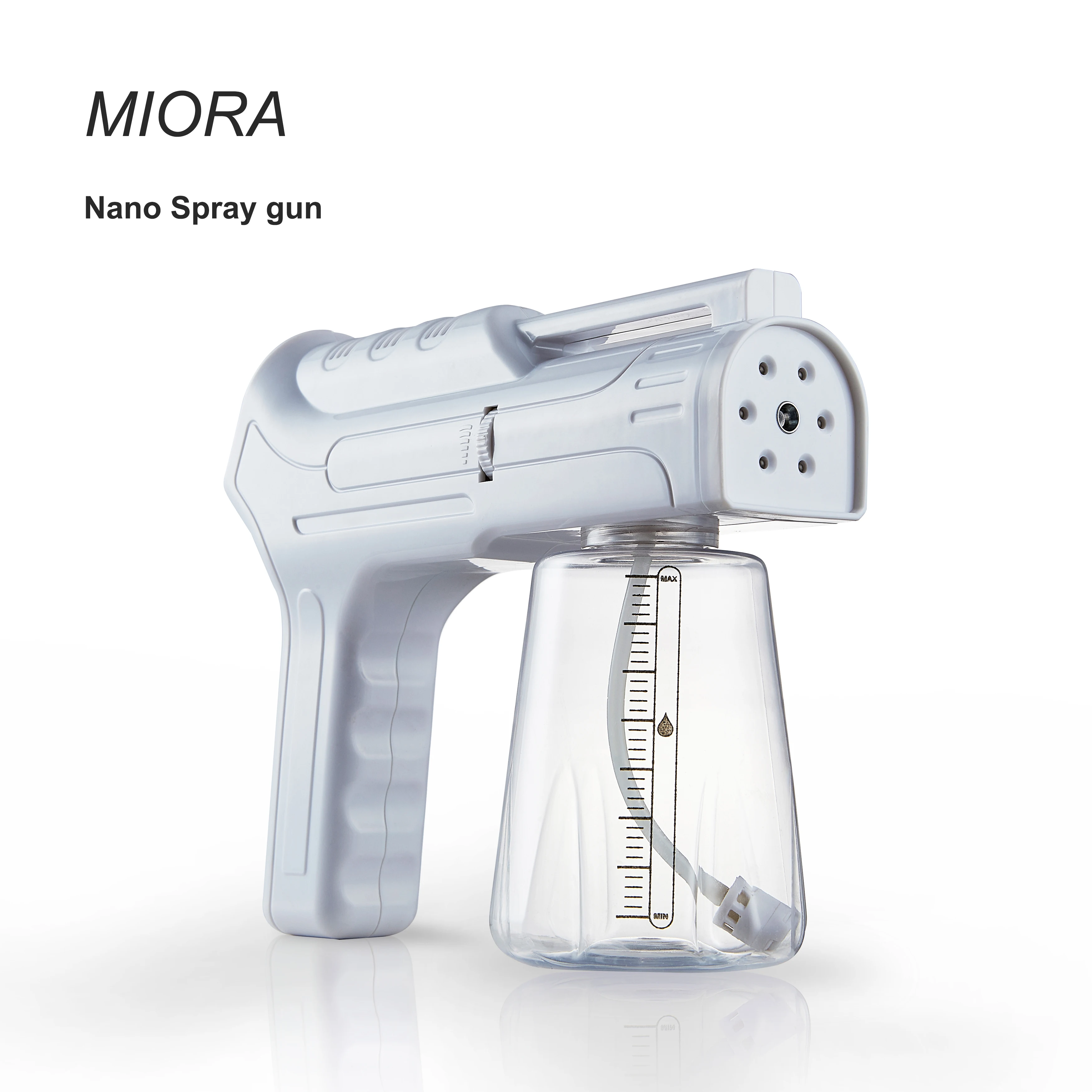
instock sanitizer gun battery disinfection sprayer handhold cordless spray gun nano steam gun 