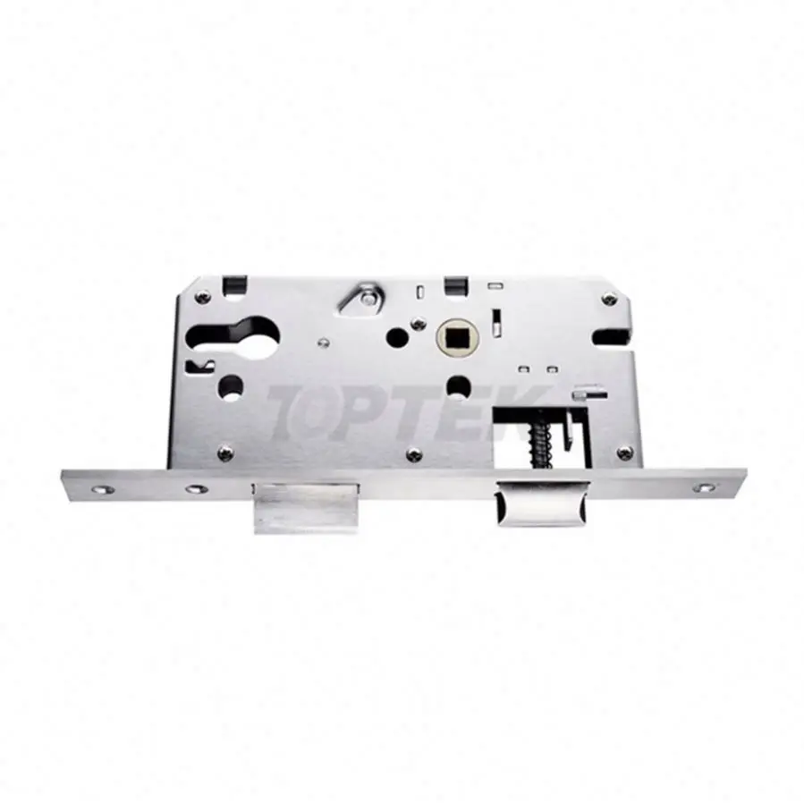 65Mm Backset Three Deadbolt Latch Bolt Round Bolted Mortise Lock Body