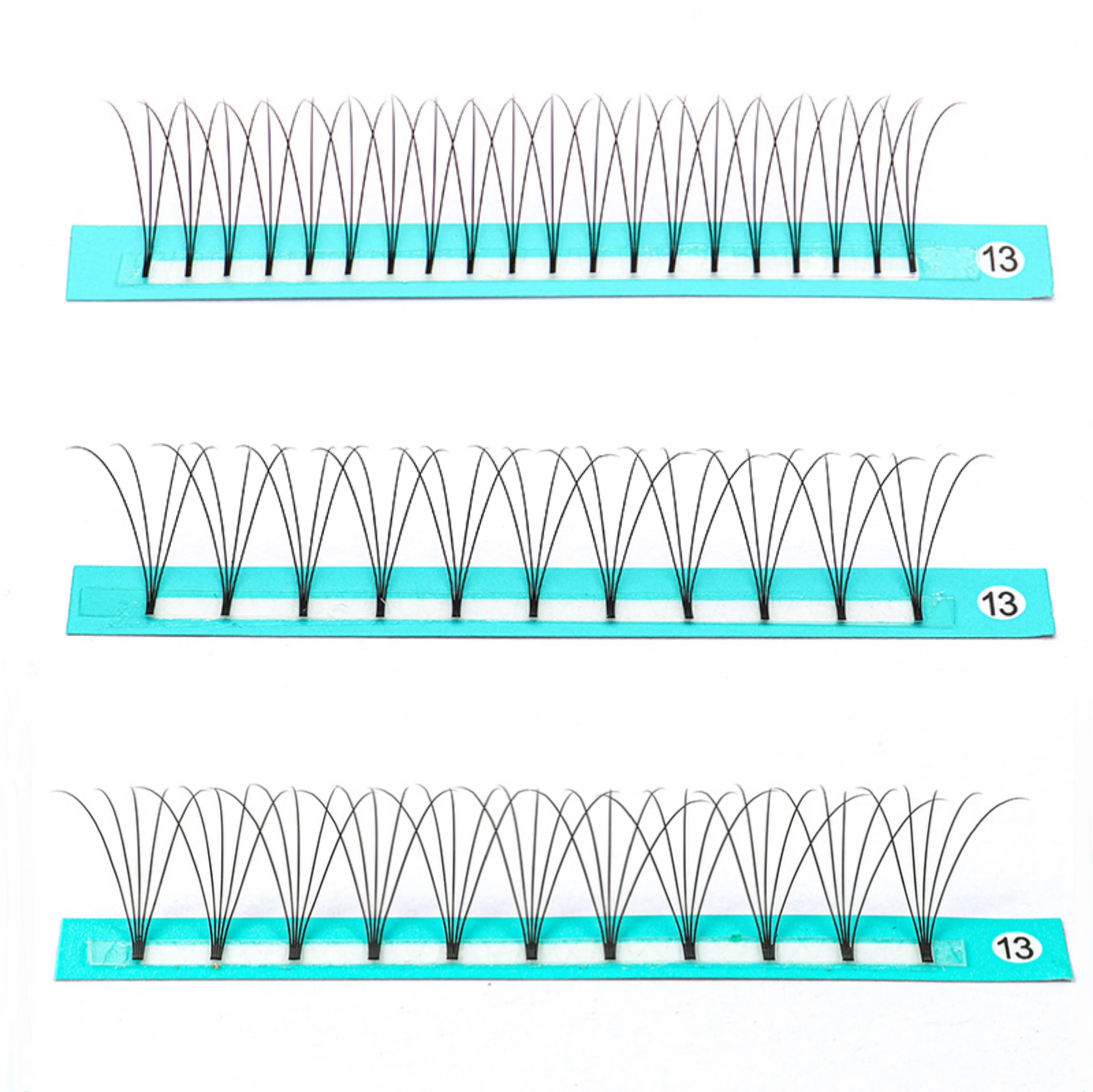 Sentan lashes 3D 4D 5D 0.07 0.10 100% pure hand made silk super dark Pre Made Fans lash extensions