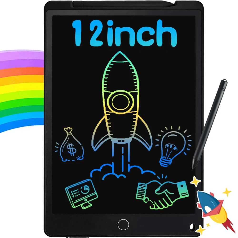 portable Erasable lcd writing tablet 8.5 inch with memory waterproof electronic wirting pad for children kids
