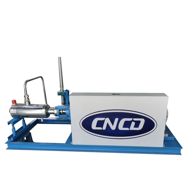 Industrial Used 600-1200L/h Flow 100bar Horizontal Cryogenic Liquid Co2 Reciprocating Pump