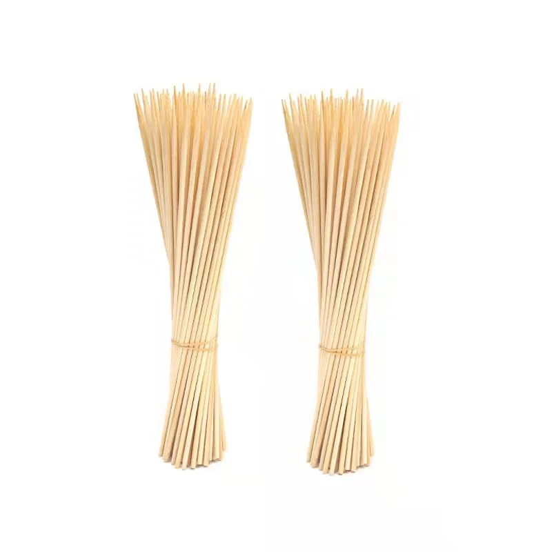 Wholesale high hardness bamboo sticks marshmallow sticks with custom logo