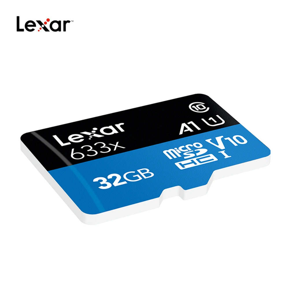 Горячая Распродажа карта памяти Lexar 633X 32 Гб 128 ГБ 256 512 64 Micro SD до 95 м/с C10 U3 U1 для