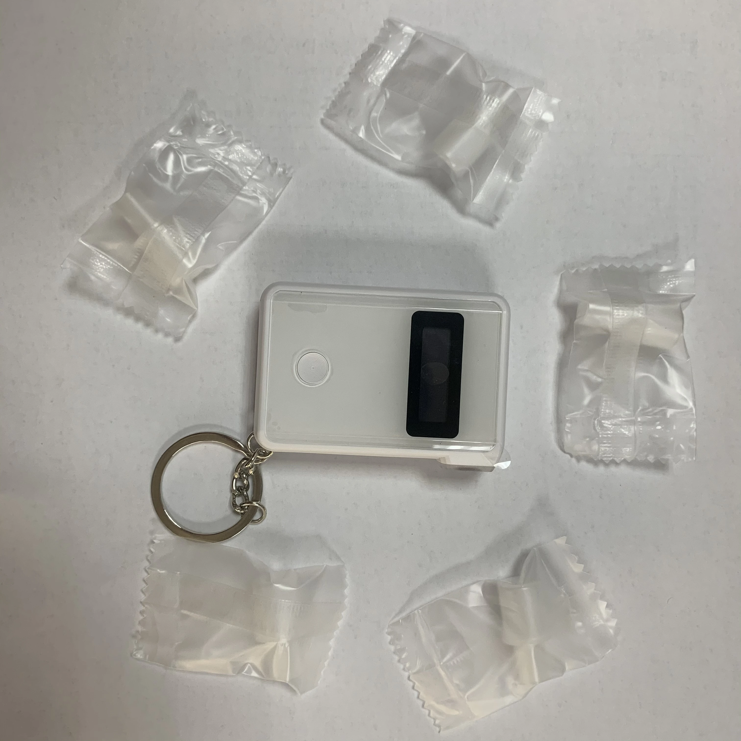 blue tooth  connects to smartphone mouthpiece fuel cell alcohol tester breathalyzer