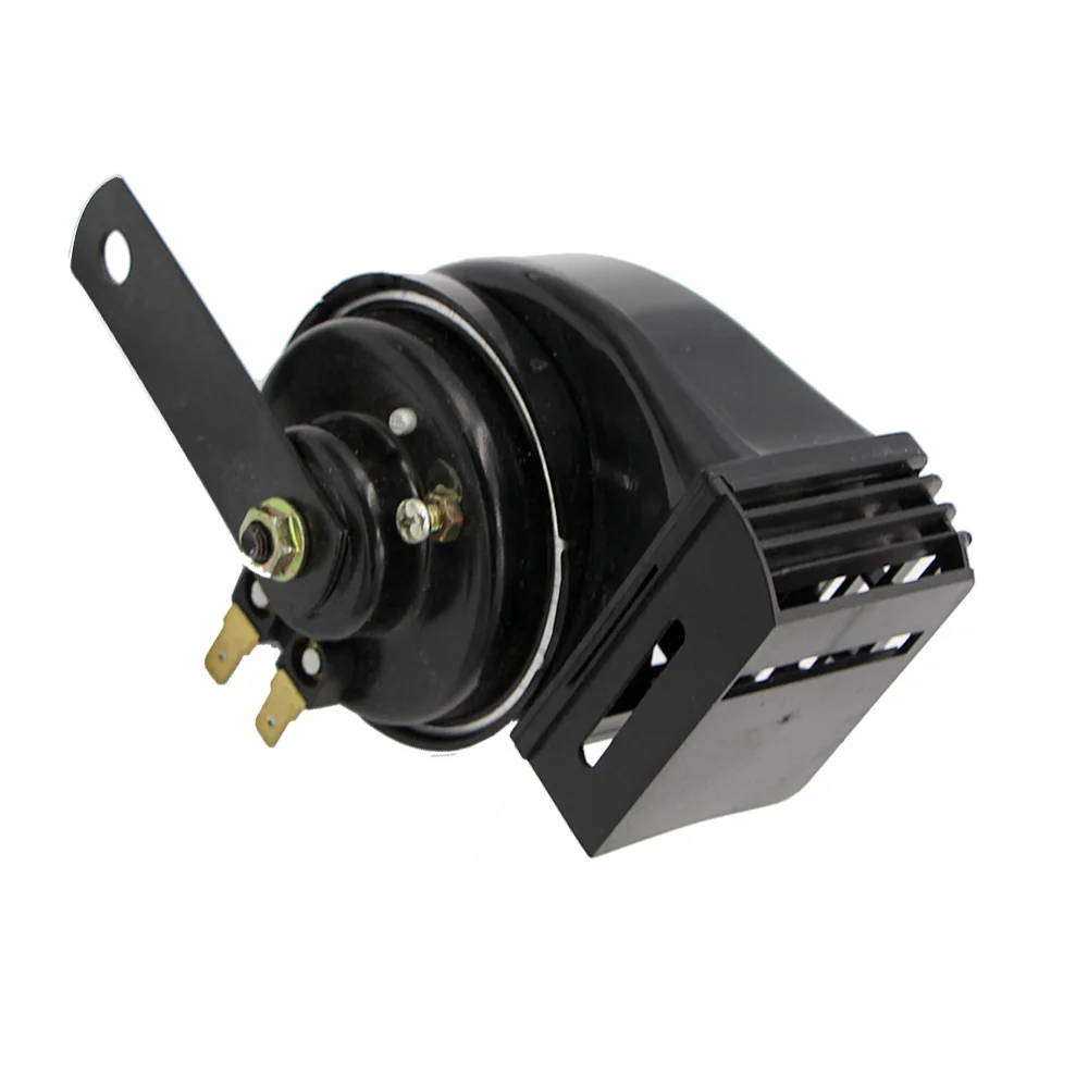 Wholesale Customized High Quality Waterproof Snail Shaped Klaxon Korna Horn Melody Tweeter Speaker 12V 24V Horn Car Horns 12V