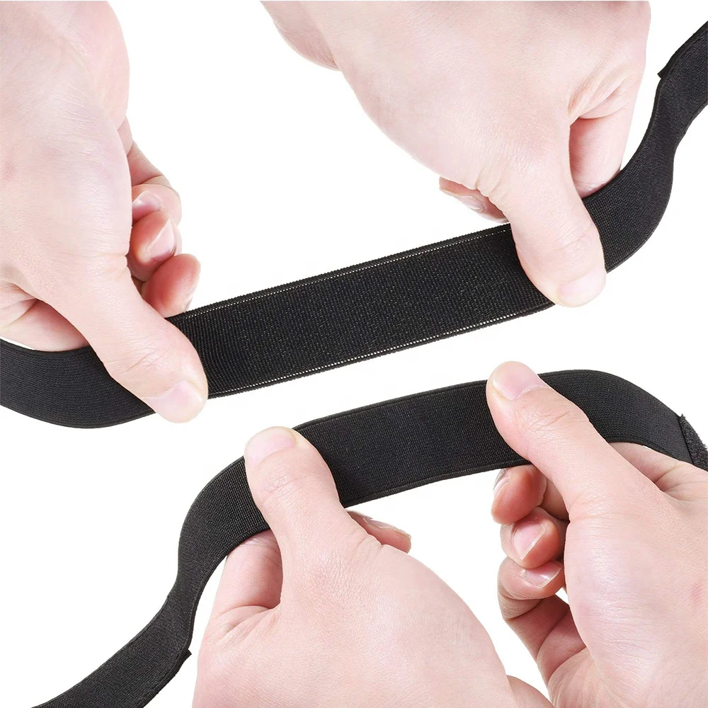 New Arrival Fitness Padded Gym Black Ankle Straps for Cable Machines for Cycling