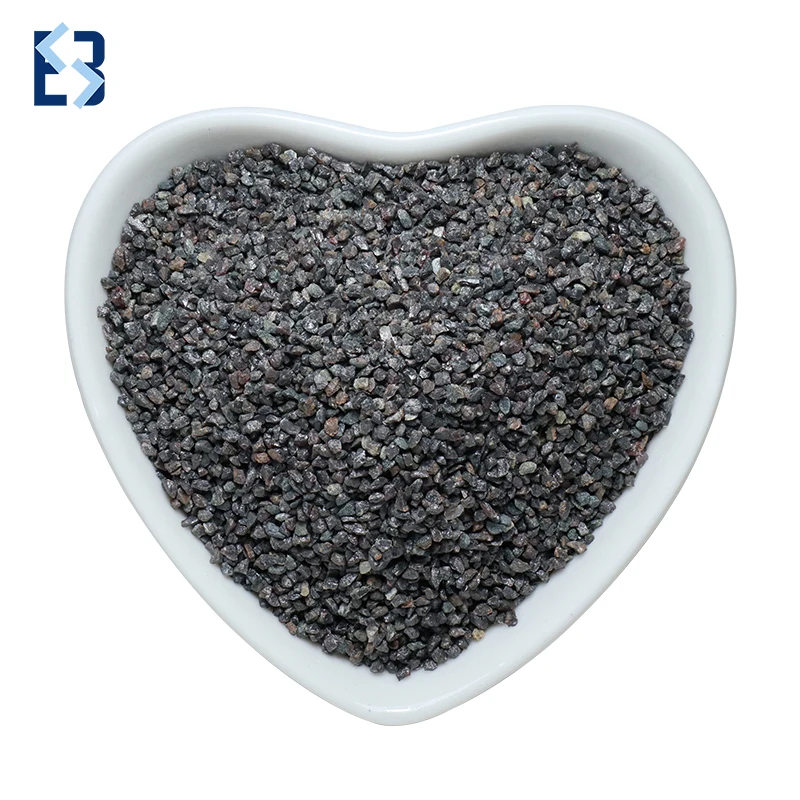 Copper Slag For Sandblasting Low Price Black Emery Black Fused Alumina For Sale