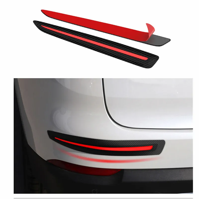 3R Auto Car Body Adhesive Bumper Guard Protector Strips Rubber Bumper Protector