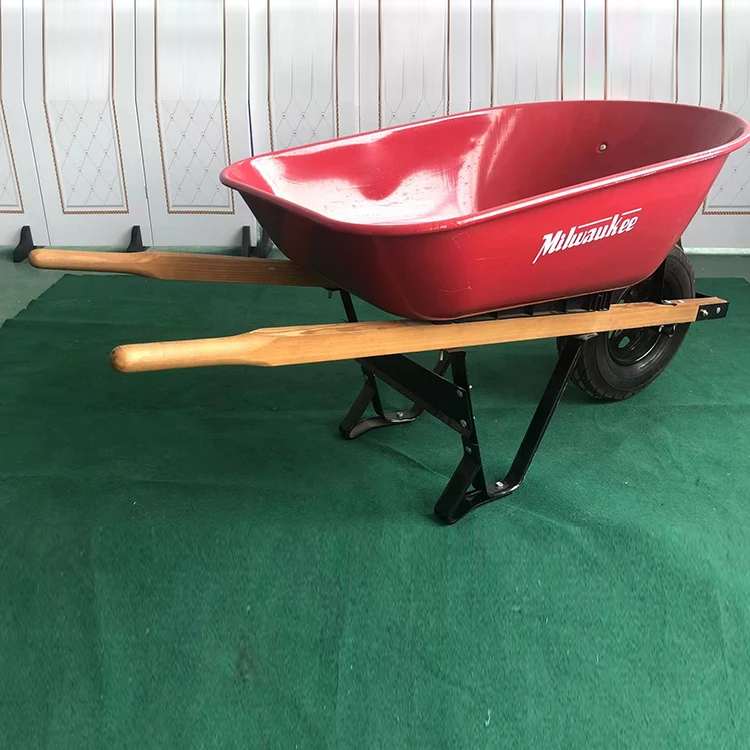 Garden Building Concrete Wheelbarrow Trolley Transport Cart Construction Wheel Barrow