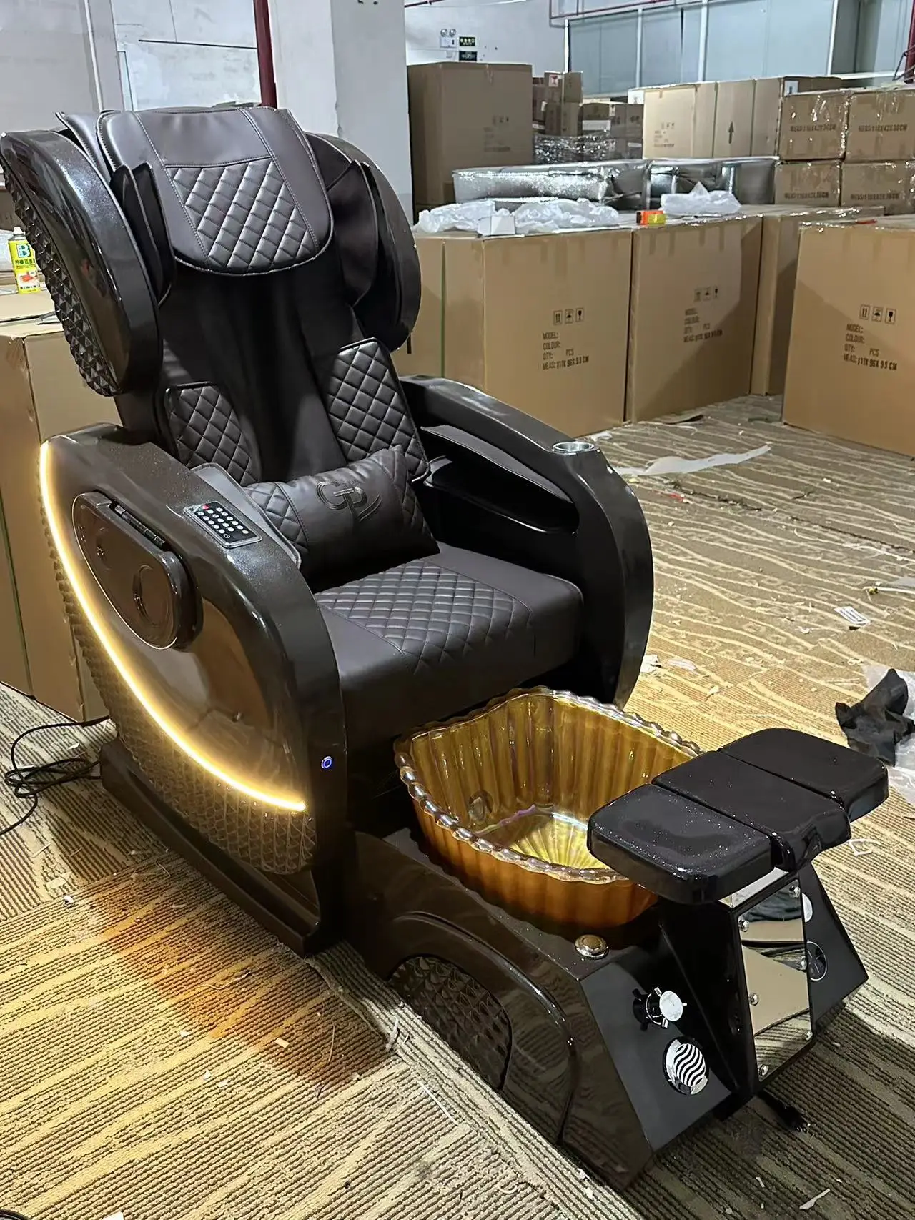 Garra rufa less fish no plumbing free set beauty salon furniture packages with nail manicure colour blue pedicure spa chairs