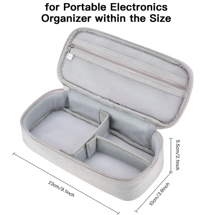 Cable Organizer Bag Electronics Carrying Travel Case for Charger  Cords Tech Accessories Portable Power Bank