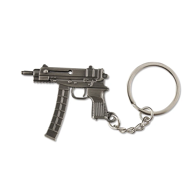 Hot Wholesale custom metal gun key chain 5-9CM18cm M24 Metal Game Gun Model Key Chain  Bag key chain