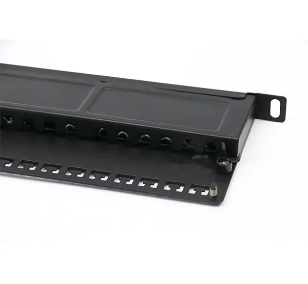 Новый продукт 0.5U Cat 5E 24 порта коммутационная панель Keystone Utp Rj45 48 портов со