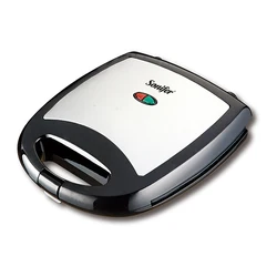 Sonifer SF-6008 household high power 1200W stainless steel housing electric hot plate sandwich maker grill