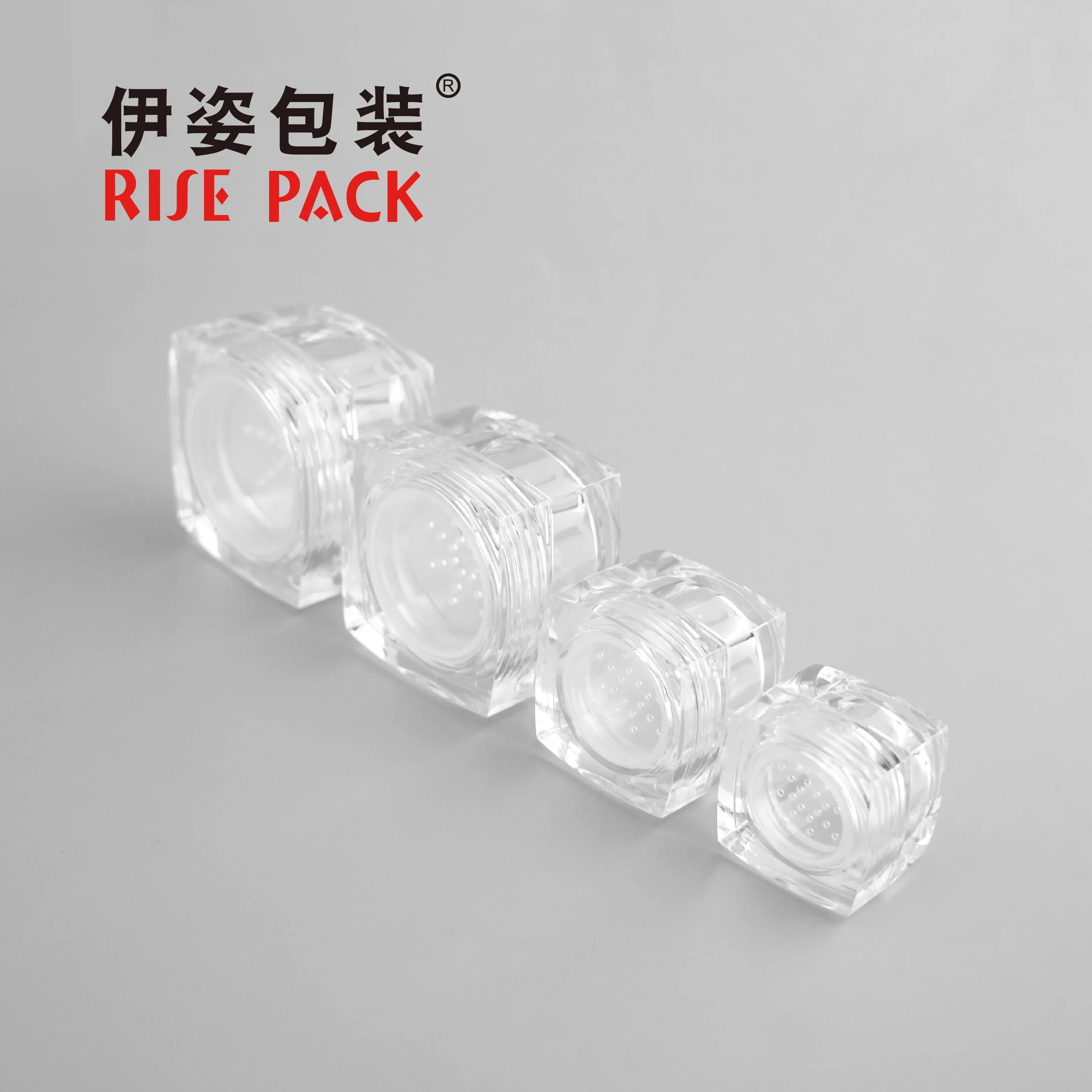 Package Wholesale 5g 10g 25g 45g Cosmetic Loose Powder Sifter Jar Plastic Loose Powder Sifter Loose Powder Jar