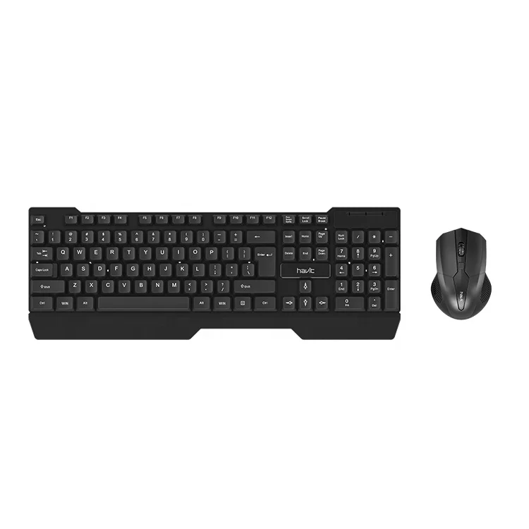 Беспроводная клавиатура и мышь Gt-Kb279Gcm Havit Набор Combo 2 4G оптическая Бесшумная беспроводная для настольного ПК