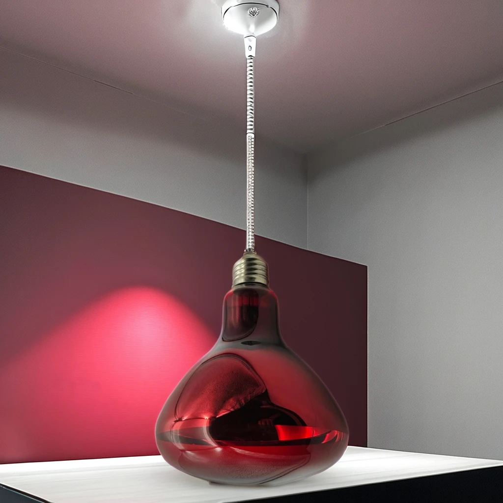 175W/200W Red  R125 Near Infrared Heat Lamps for Strain of psoas muscle Therapy Heat Lamp