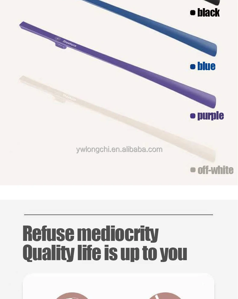 2023 Newest Household Shoe Rack Organizer Lazy Shoe Lifter Custom Logo Plastic Shoehorn Long to Hanging